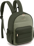 LOVEVOOK Small Backpack Purse for Women, Mini Puffer Lightweight Backpack, Casual Daily Daypack Purse for Women, back pack with Anti-theft Pocket for Travel