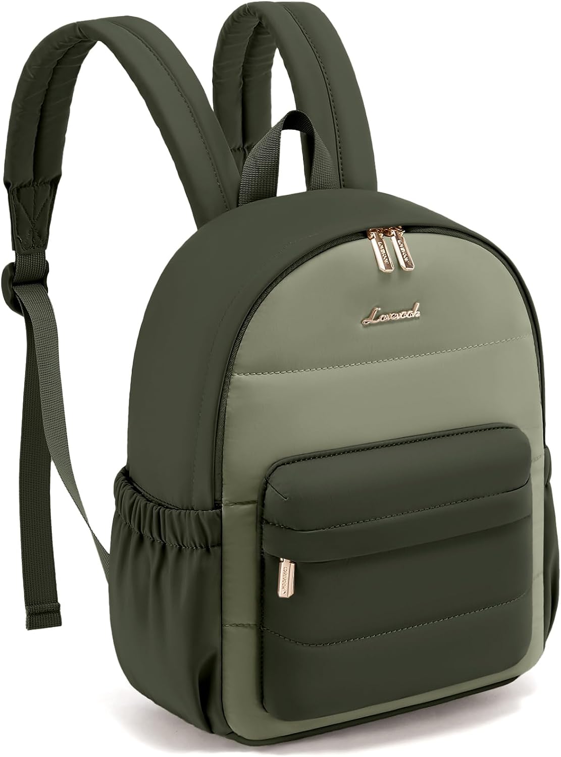 LOVEVOOK Small Backpack Purse for Women, Mini Puffer Lightweight Backpack, Casual Daily Daypack Purse for Women, back pack with Anti-theft Pocket for Travel