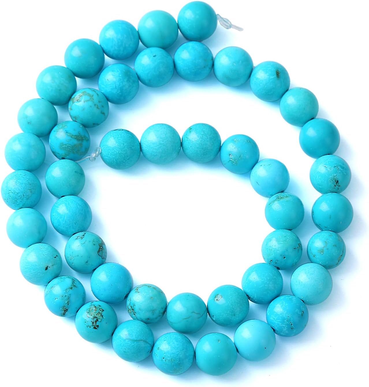 12MM 32PCS Natural Stone Turquoise Beads for Jewelry Making DIY Bracelet