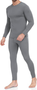Thermal Underwear for Men Long Johns Set Fleece Lined Winter Cold Weather