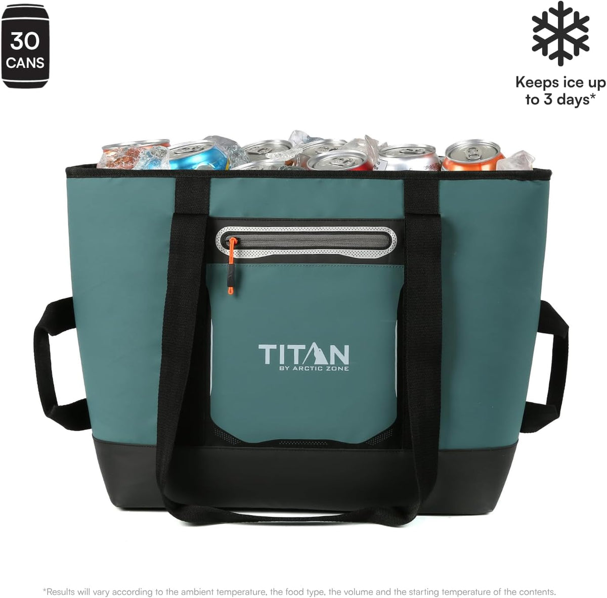 Titan 30 Can Cooler Tote, Keeps Ice Up to 3 Days