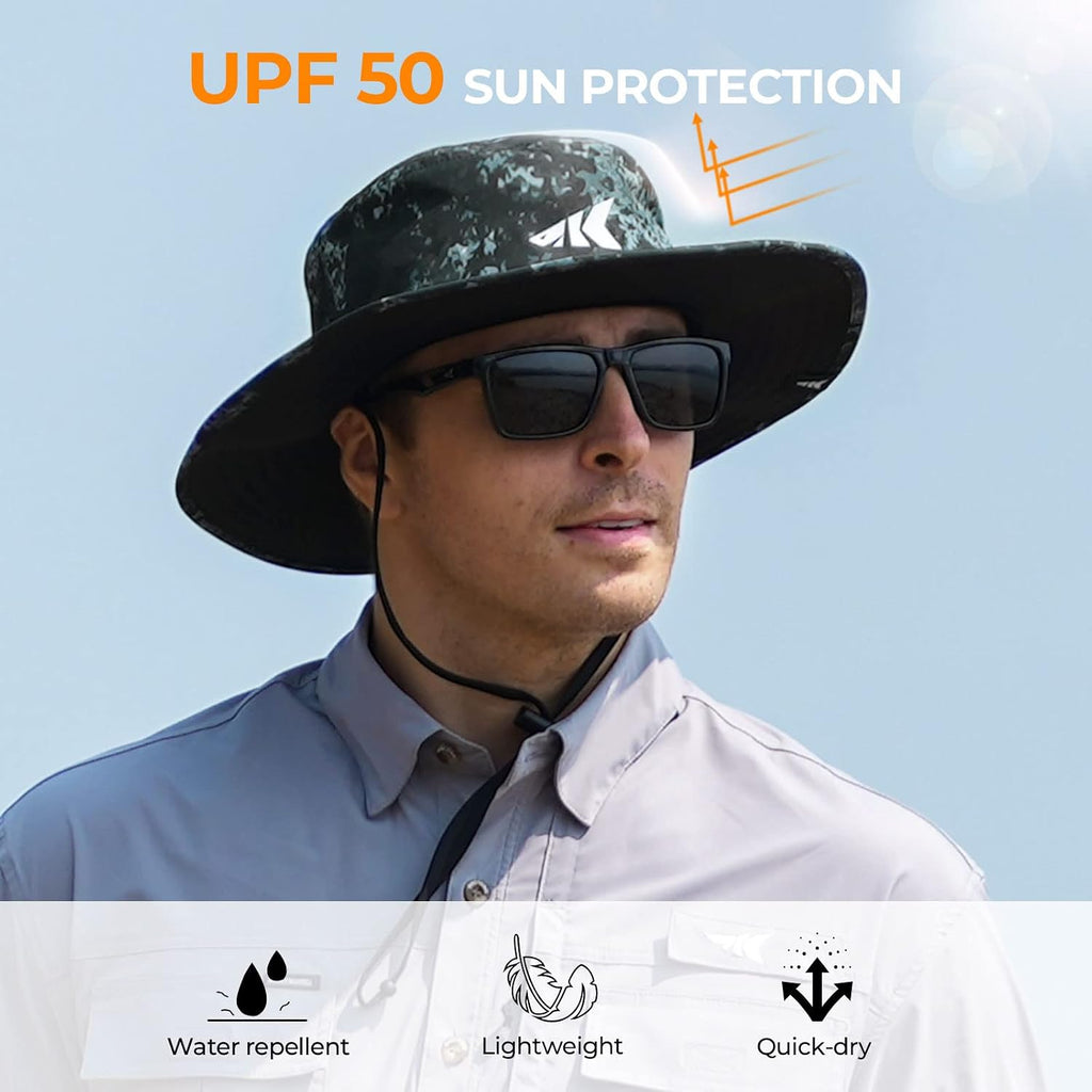 KastKing Sol Armis UPF 50 Boonie Hat for Sun Protection,Men Women