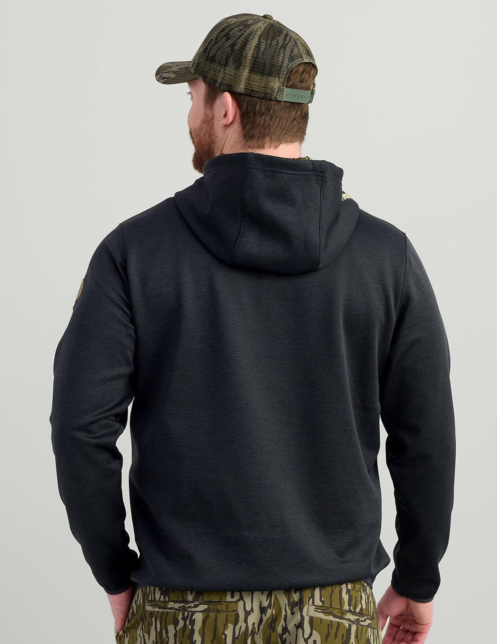 Nomad Men's North Star Hoodie, Comfortable Midweight Hunting Hoodie With Camo Logo for Everyday and Outdoor Lifestyle
