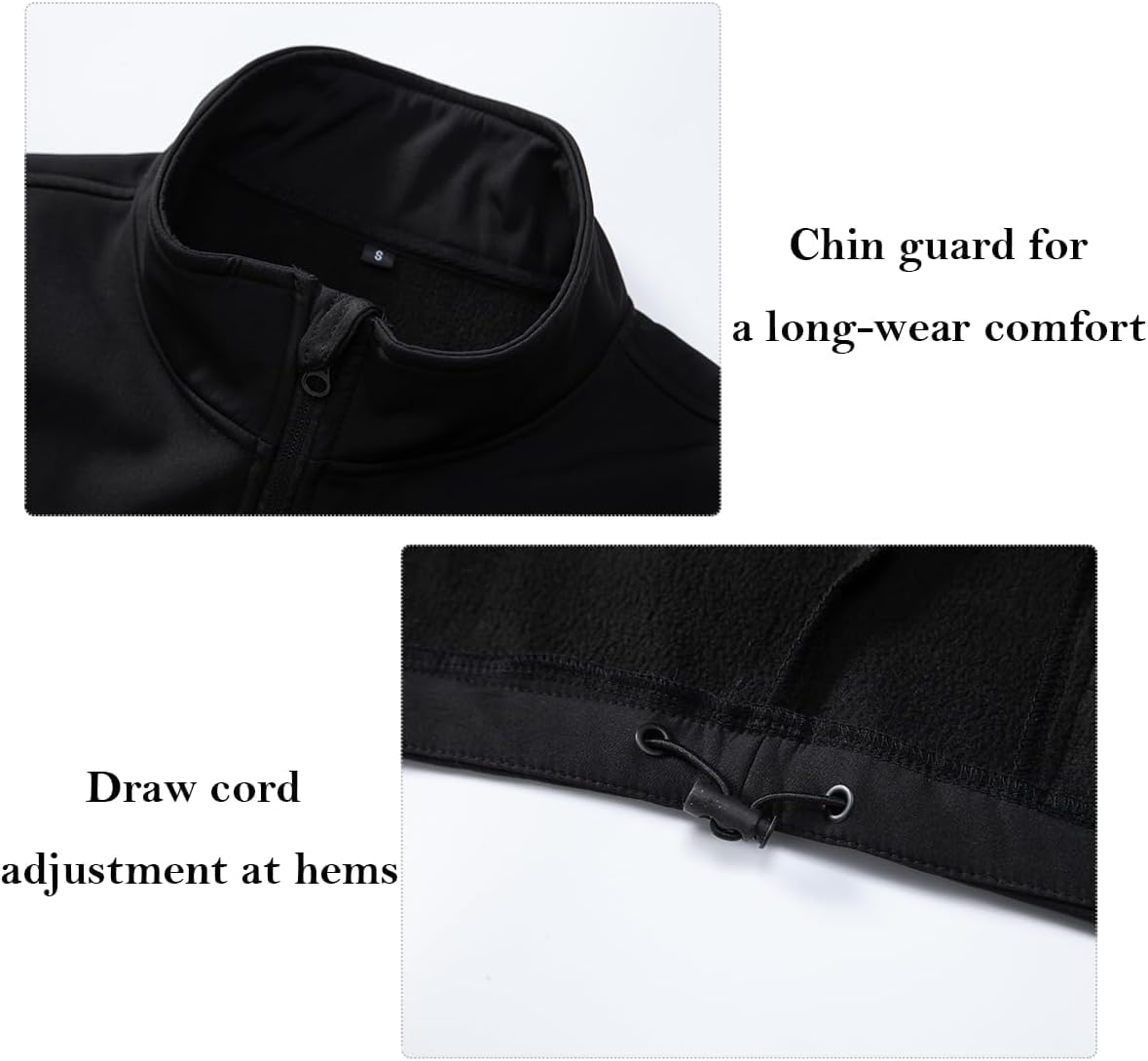 Msmsse Men's Outerwear Lightweight Vest Standing Collar Puffer Sleeveless Jacket for Hiking Running Golf