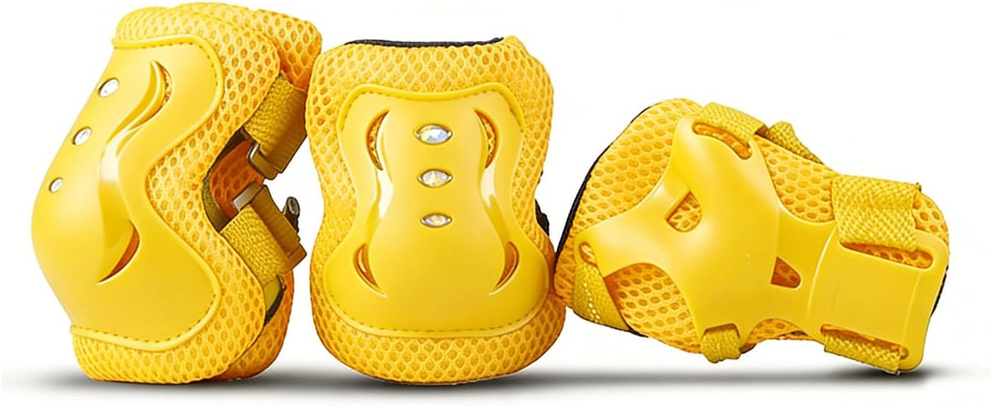 Kids Knee Pads Elbow Pads with Wrist Guards, Child Protective Gear Set for Roller Skates