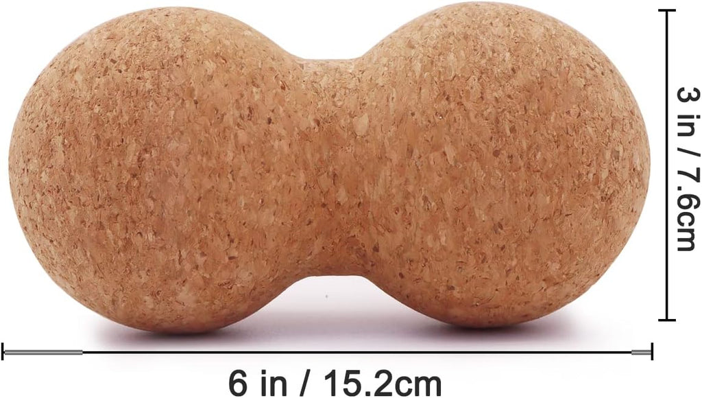 KITWILD Cork Peanut Massage Ball