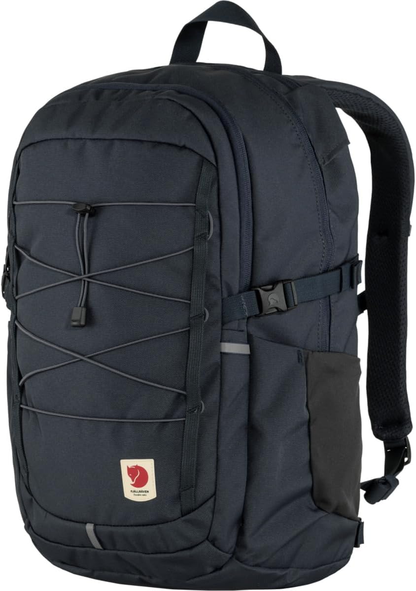 Fjällräven Skule 28 Backpack - Spacious Storage, Padded Back Panel, Breathable Design - Travel, Hiking, Navy
