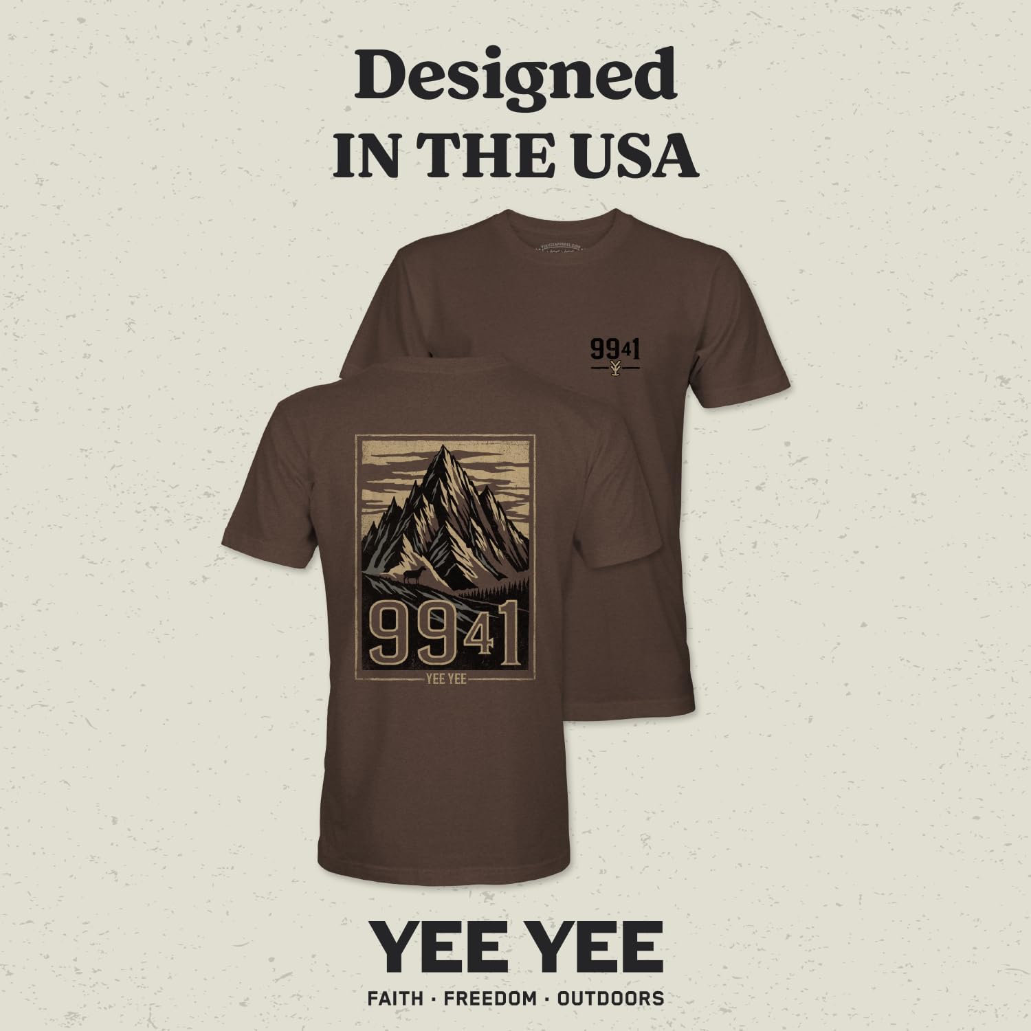 Yee Yee Apparel Christian Faith Graphic Tee Shirt – Men’s Christian Graphic Tees and Short Sleeve Shirts