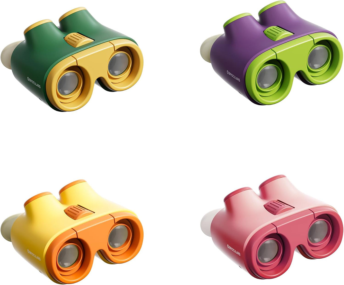 Binoculars Science Toys for Kids 3-8: Panda Look - Gift for Boys & Girls | Outdoor Adventure & STEM Educational Toy for Bird Watching, Camping, Hiking - Ages 3-8 Boys & Girls Birthday Gift