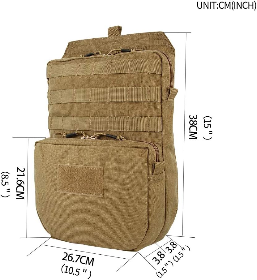 EXCELLENT ELITE SPANKER Tactical MOLLE Hydration Pack for 3L Water Bladder