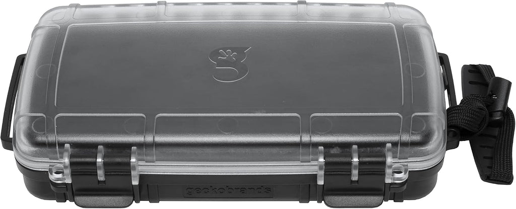 geckobrands Waterproof Dry Box with Silicone Liner – Durable, Dust-Proof, Crush-Proof Storage for Electronics and Gear