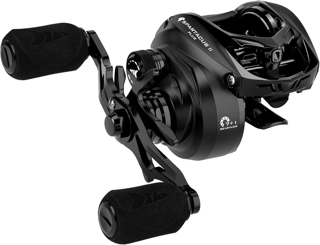 KastKing Spartacus II Plus Baitcasting Fishing Reels with 8.0:1 Gear Ratio