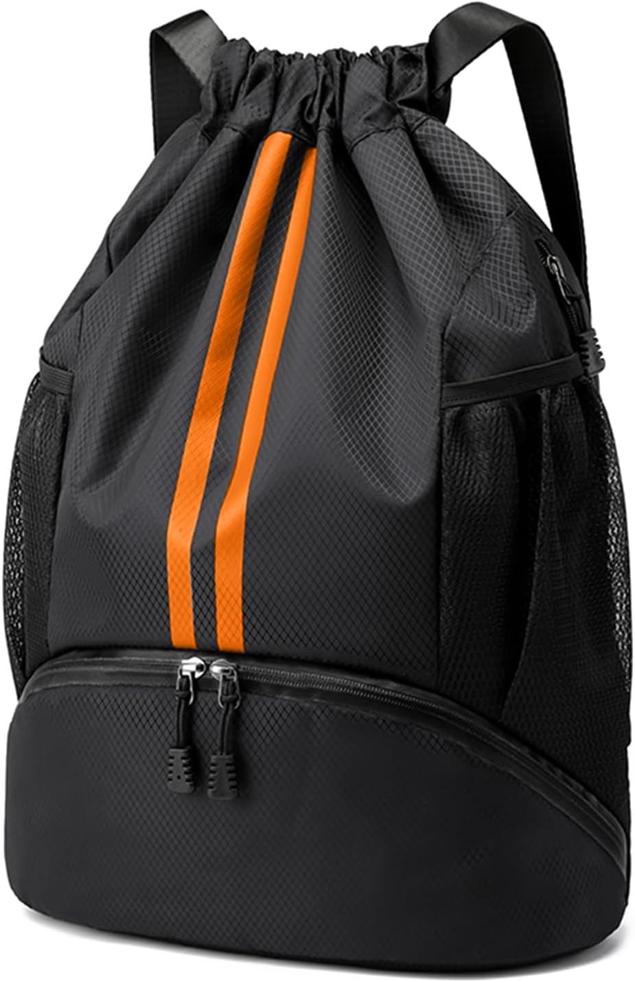 Hoedia Sports Drawstring Backpack - Swim Gym Bag for Women and Men