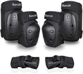 Adult Knee Pads Elbow Pads Wrist Guards for Adult Kids 6 in 1 Protective Gear Set for Skateboarding Biking Roller Skating Cycling Outdoor Sports