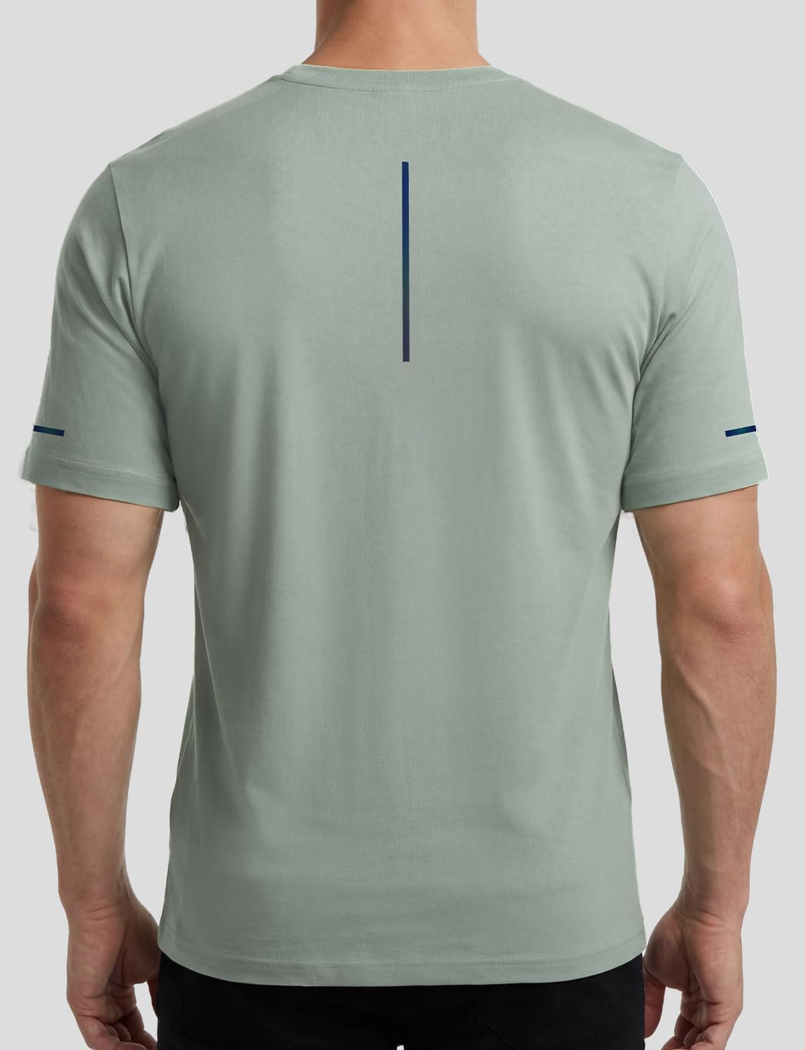 Bamboo Viscose Cooling Workout T-Shirt for Men, Summer Lightweight