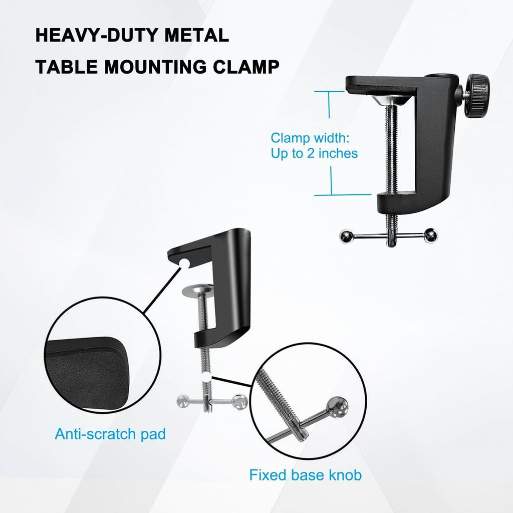 Camera Desk Mount Overhead Camera Stand for Desk