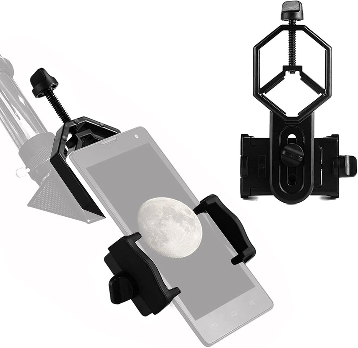 SVBONY Universal Cell Phone Adapter, Telescope Phone Mount Diameter 25-48mm