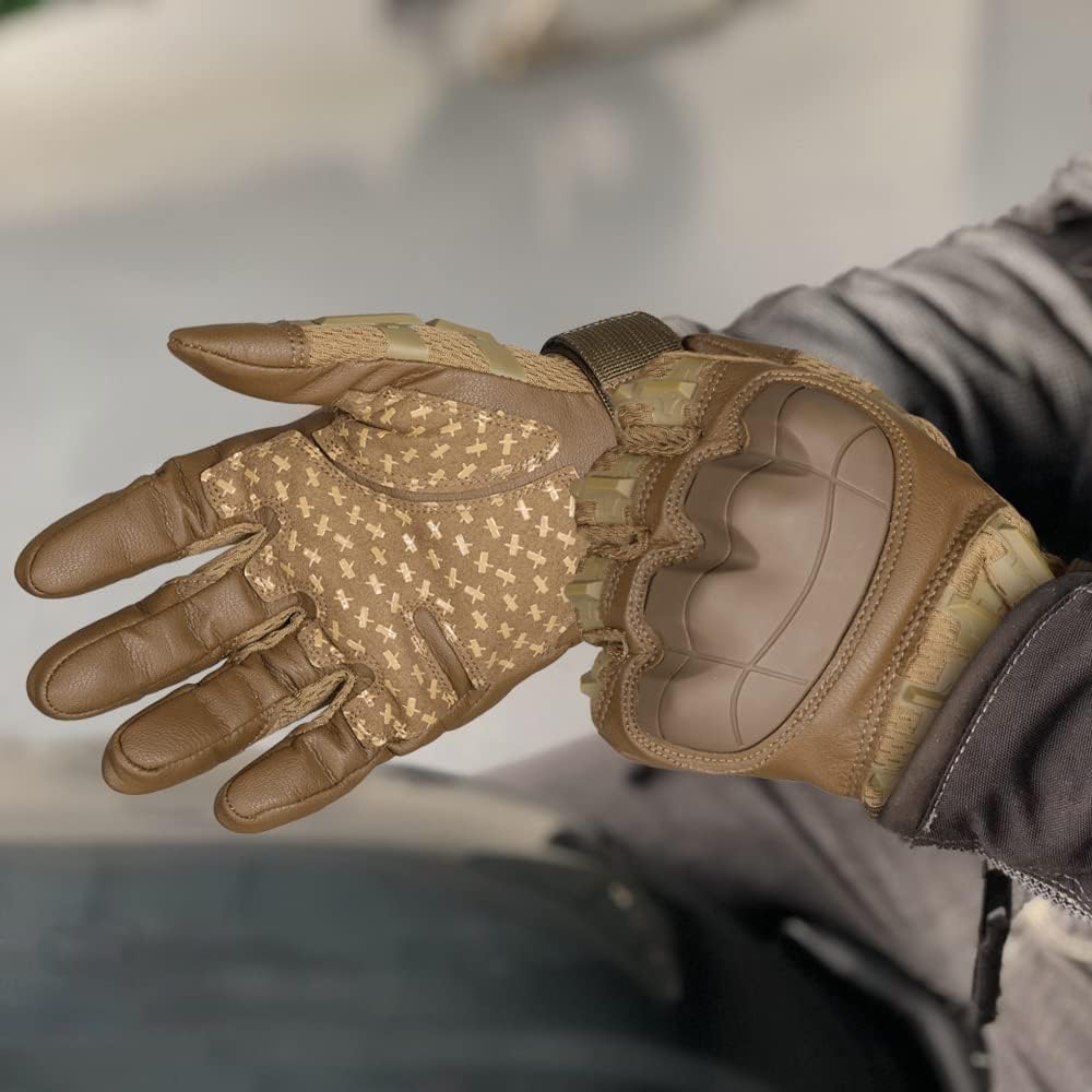 WTACTFUL Tactical Gloves Men Women, Touchscreen Reinforced Palm