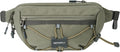 WATERFLY Small Fanny Pack RFID Blocking Travel Hiking Crossbody Waist Bag