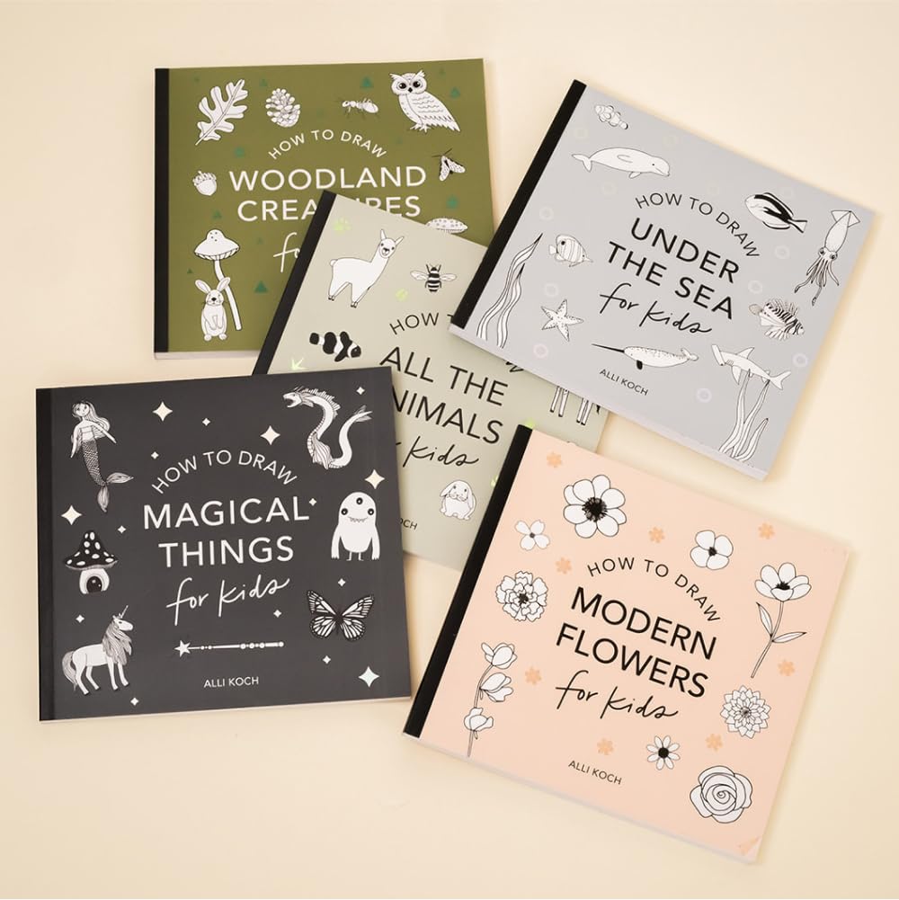 So Many Things: A Box Set of 5 How-to-Draw Books for Kids (Travel Activities Series)