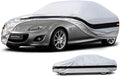 10 Layer Car Cover Waterproof All Weather for Coupe,100% Waterproof Outdoor Car Covers Custom Fit for Mazda Miata MX5 MX-5, Toyota Mr2, Pontiac Solstice, Kia Rio,etc Silver