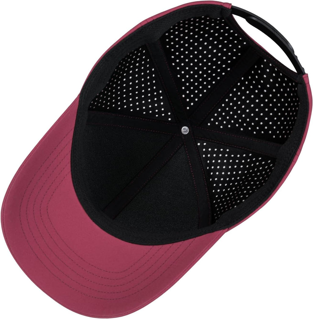 VOBOOM Men Laser Mesh Ball Cap Snapback Baseball Cap