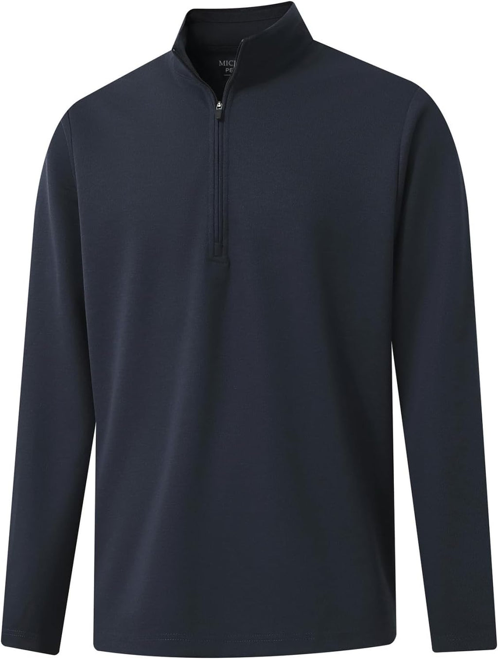 Rouen Quarter Zip Pullover Men Performance Dry Fit Athletic Casual Golf Mock Neck Long Sleeve Pullover Half Zip Sweatshirt