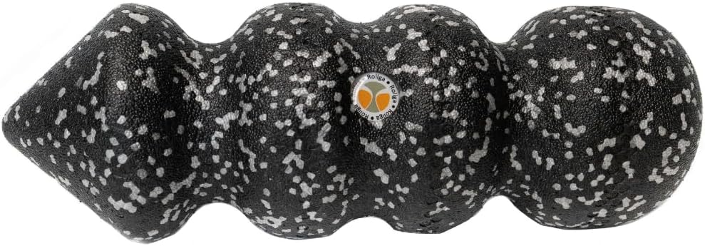 Rollga Point - Curved Foam Roller for Headache & Back Pain Relief, 14 inch