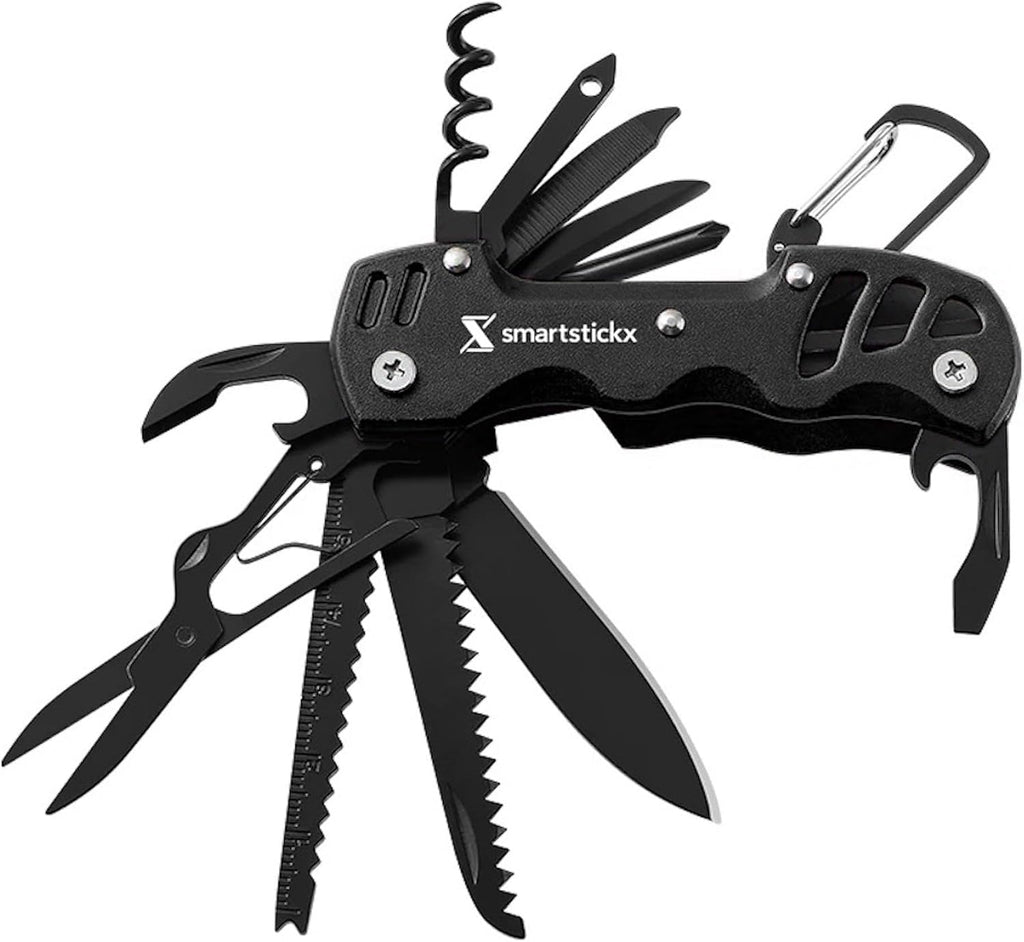 16 In 1 Multi tool Pocket Knife multitool Military Grade Steel: Swiss Style