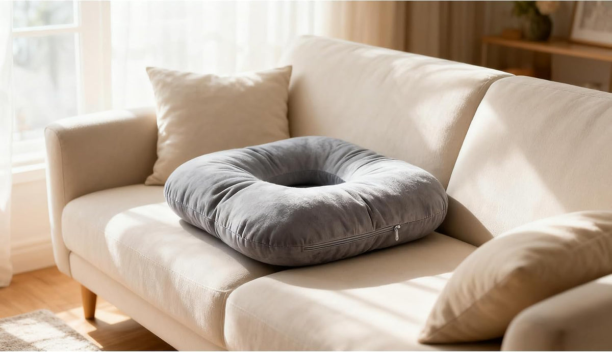 Hshbxd Donut Pillow, Tailbone Cushion for Wheelchair, Office and Travel