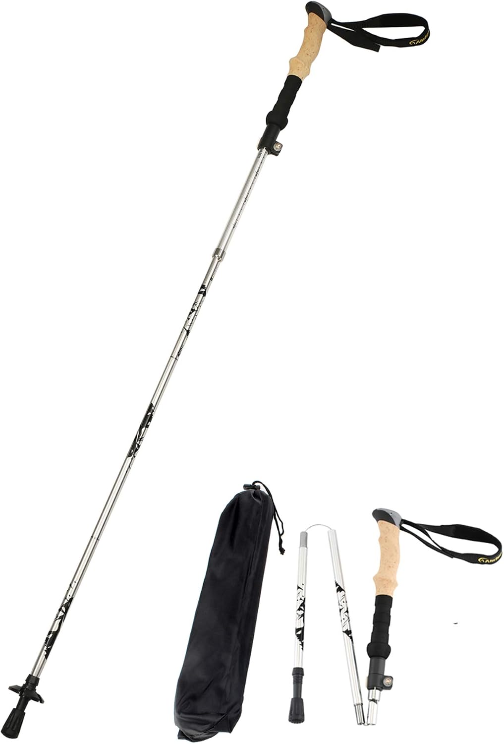 A ALAFEN 7075 Aluminum Collapsible Ultralight Trekking Pole