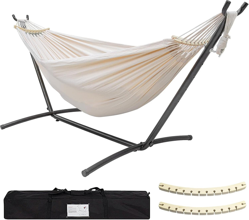 SZHLUX Hammock with Stand for Outside,Hamaca Con Base