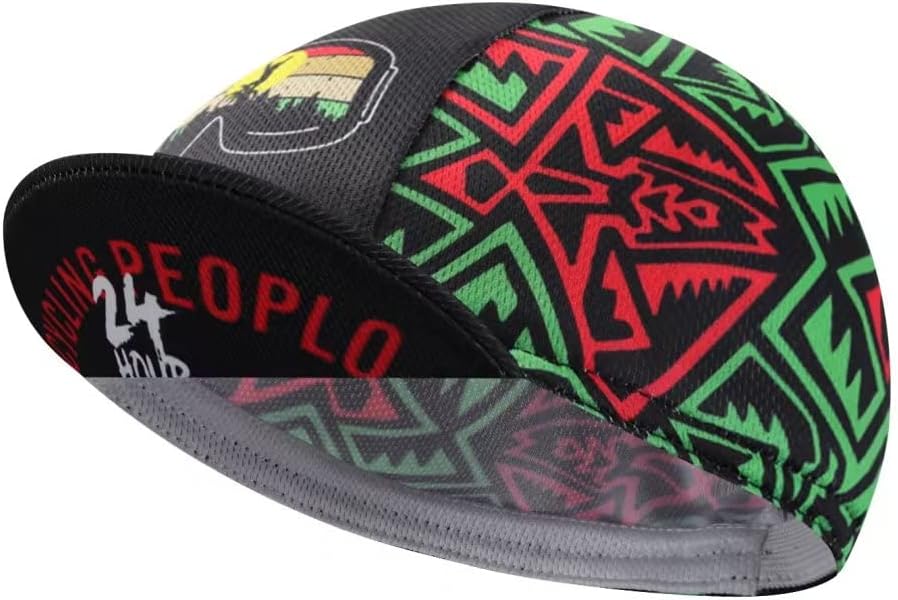 Man's Cycling Cap - Polyester Road Cycling Hat-Under Helmet - Cycling Helmet Liner Breathable&Sweat Uptake