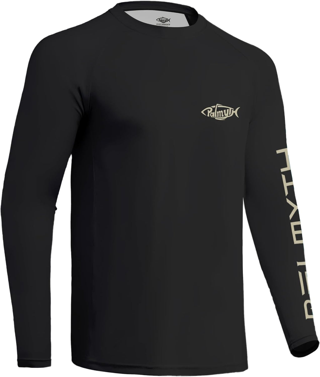 Palmyth Fishing Shirts for Men Long Sleeve UPF 50+ T Shirt Sun Protection