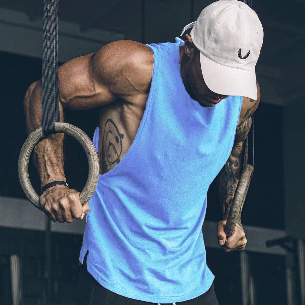 COOFANDY Men Workout Tank Top 2 Pack Gym Bodybuilding Sleeveless T Shirts