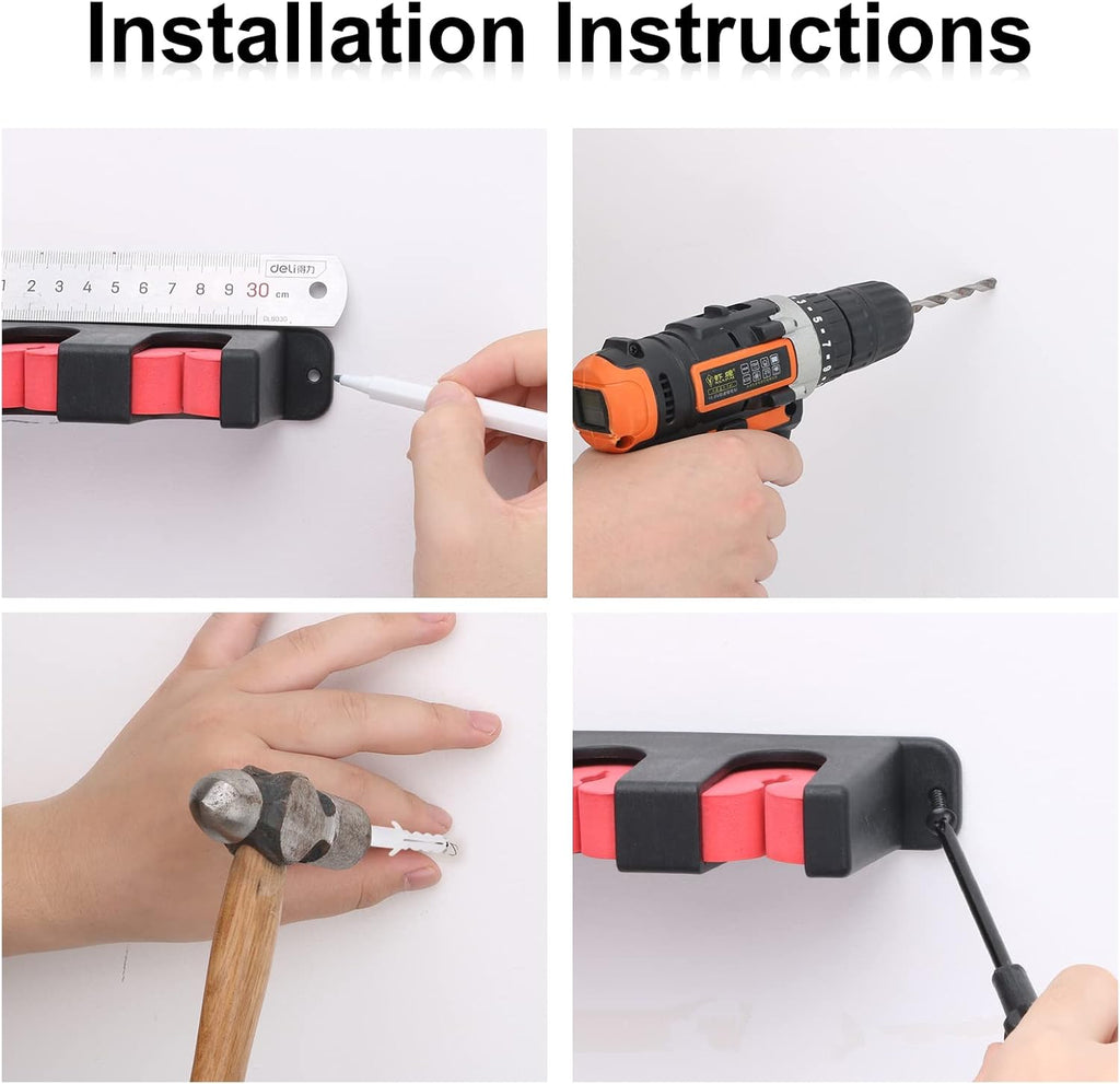 Vertical Fishing Rod Holders Wall Mount,Pole Racks for Garage