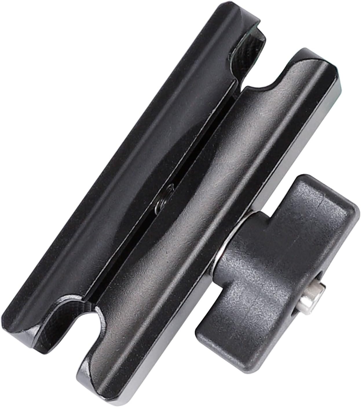 Double Socket Arm Aluminum Alloy Long Arm Full Length 5.9",Compatible with RAM Mounts and Motorcycle/Bike/Car Cellphone Holder with 1 Inch Ball