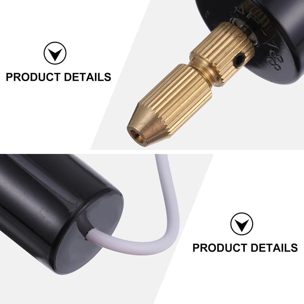 15 Pcs Portable USB Charging Mini Electric Drill Cordless Rotary Tool with Variable Speeds and Multi-accessories for DIY Crafts Woodworking and Light Home Repairs
