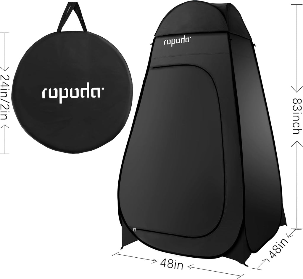 ropoda Pop Up Changing Tent 83" x 48" x 48", 6.9FT Upgrade Shower Tent