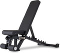 REP FID Foldable Weight Bench, Incline Decline Chair for Home Gym, Compact Portable Stationary Equipment, Heavy Duty Strength Training Platform, Adjustable Situp Dumbbell Workout Support, AB-3000