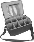 Koolertron Dslr Camera Insert Bag Purse Universal Liner Lens Pouch Partition Protective Cover Waterproof Sleeve for Cannon/Nikon/Sony (Black)