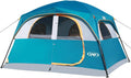 UNP 6 Person Tents for Camping Waterproof Family Cabin Tent with Rainfly