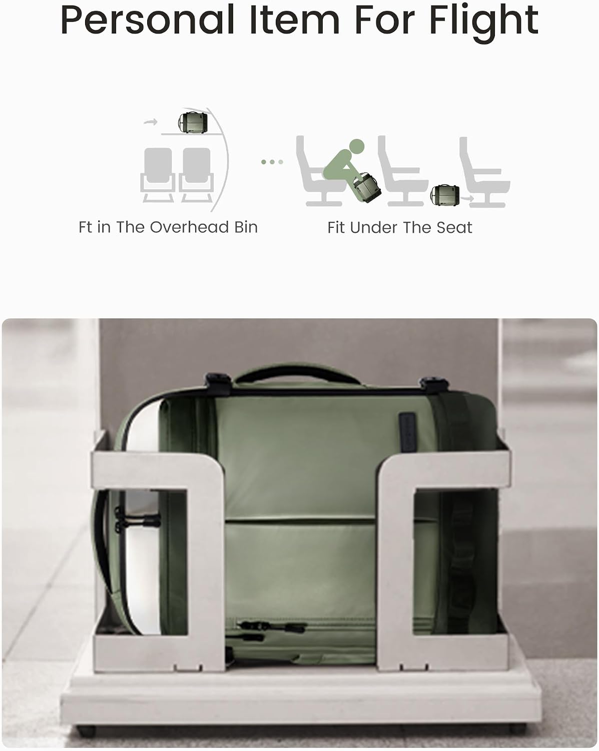 LOVEVOOK 40L Travel Backpack for Women Men, Airline Approved Carry On Luggage with 3 Cubes Accessories, TSA Personal Item Travel Cruise Essentials, Waterproof Weekender Overnight Bags fits 17" Laptop