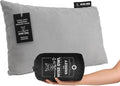 Wise Owl Outfitters Camping Pillow - Camping Essentials and Travel Pillow for Airplanes, Camping, and Travel - Memory Foam Washable Pillow - Small/Medium