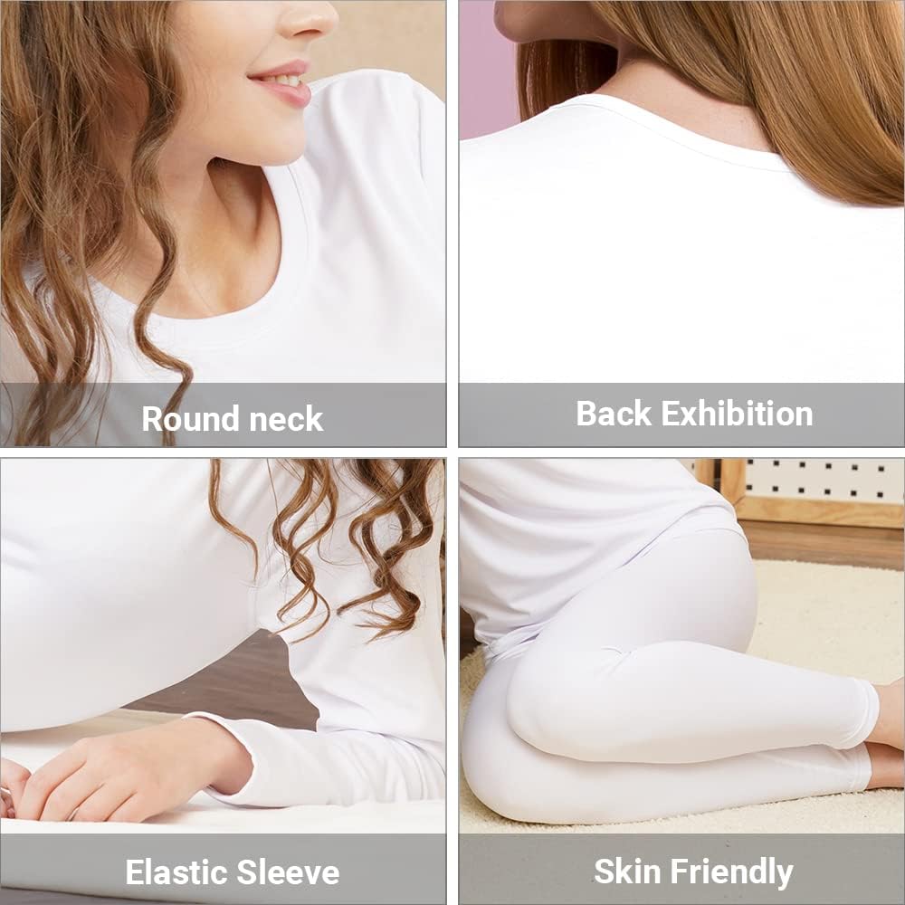 Women's Thermal Underwear Base Layer with Fleece Lined Winter Cold Weather
