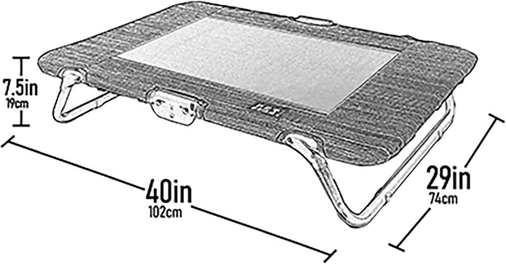 Pet Gear Lifestyle Pet Cot Elevated Bed, 40 Inch, Sand Dune