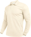 Deyeek Men's Long Sleeve Polo Shirts, Quick Dry Golf Polo for Men