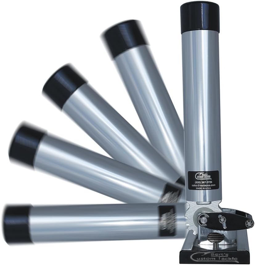 Bert's Custom Tackle Adjustable Rod Holder, Made in The USA
