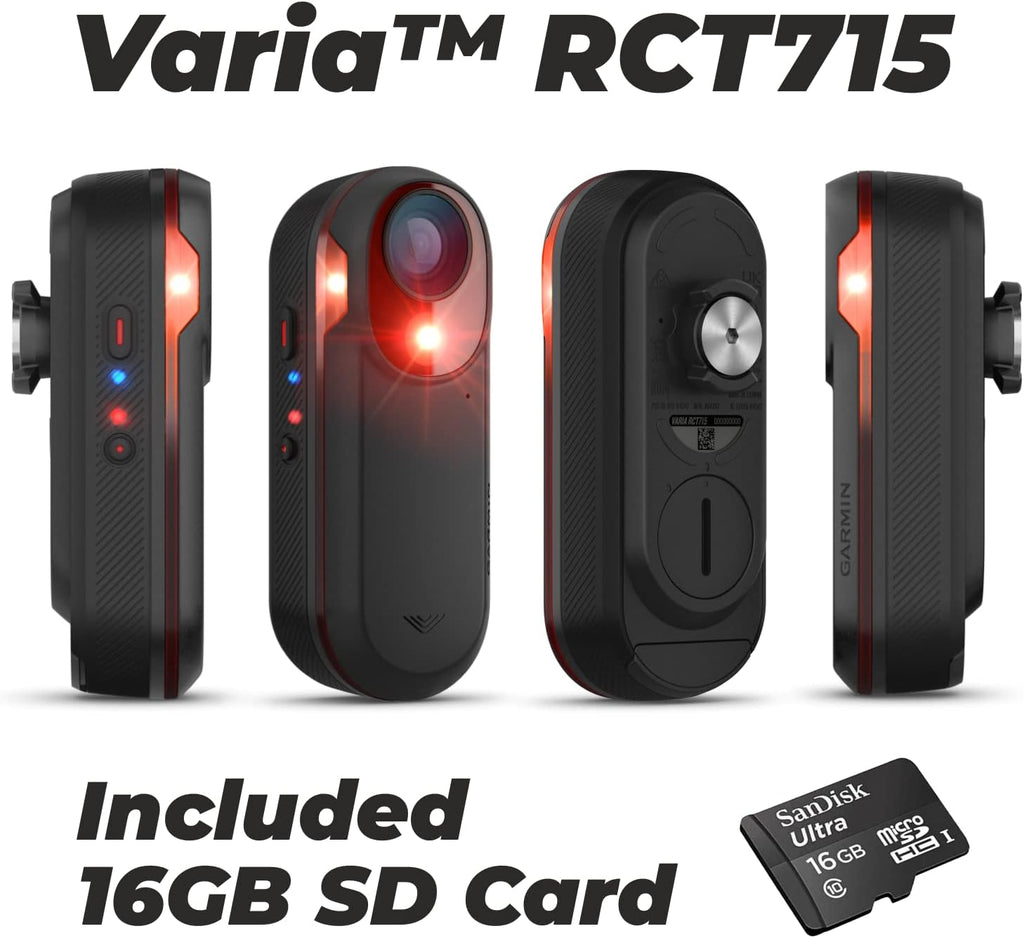 Garmin Varia Cycling Rearview Radar with Visual and Audible Alerts for Vehicles and Wearable4U Bundle