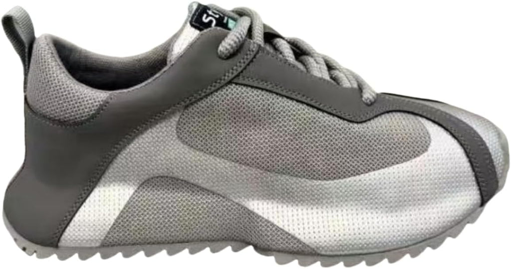 Men's Fashion Sports Running Shoes with Laces - Non-Slip Outdoor Fitness Sneakers for Teenagers - All-Season Versatile Athletic Footwear for Active Lifestyle